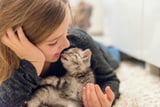 Katzen und Kinder