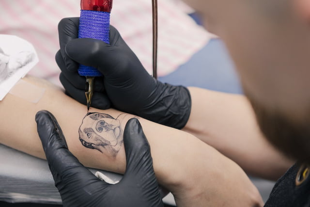 Hundetattoo